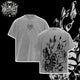 [HIKISTREET] JoJo's Bizarre Adventure Killer Queen Vintage Washed Unisex Oversized Anime Graphic T-Shirt, Double Sided Print Streetwear Tee, JoJo Streetwear Double Print Shirt