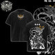 [HIKISTREET] Vintage Mahoraga Acid Washed T-Shirt, Jujutsu Kaisen Merch, Anime Washed Oversized Tee, Aesthetic Anime Streetwear Gift