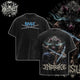 [HIKISTREET] Vintage Inosuke Hashibira Acid Washed T-Shirt, Demon Slayer Merch, Anime Washed Oversized Tee, Aesthetic Anime Streetwear Gift