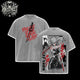 [HIKISTREET] Vintage Maki Zenin V2 Acid Washed T-Shirt, Jujutsu Kaisen Merch, Anime Washed Oversized Tee, Aesthetic Anime Streetwear Gift