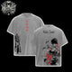 [HIKISTREET] Vintage Maki Zenin V3 Acid Washed T-Shirt, Jujutsu Kaisen Merch, Anime Washed Oversized Tee, Aesthetic Anime Streetwear Gift