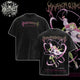 [HIKISTREET] Vintage Mitsuri Kanroji Acid Washed T-Shirt, Demon Slayer Merch, Anime Washed Oversized Tee, Aesthetic Anime Streetwear Gift