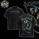 [HIKISTREET] Vintage Tengen Uzui Acid Washed T-Shirt, Demon Slayer Merch, Anime Washed Oversized Tee, Aesthetic Anime Streetwear Gift