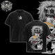 [HIKISTREET] Vintage Jiraiya x Naruto Acid Washed T-Shirt, Naruto Merch, Anime Washed Oversized Tee, Aesthetic Anime Streetwear Gift