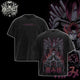[HIKISTREET] Vintage Nagato Uzumaki Acid Washed T-Shirt, Naruto Merch, Anime Washed Oversized Tee, Aesthetic Anime Streetwear Gift