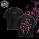 [HIKISTREET] Vintage Ryomen Sukuna King Of Curses Acid Washed T-Shirt, Jujutsu Kaisen Merch, Anime Washed Oversized Tee, Aesthetic Anime Streetwear Gift