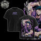 [HIKISTREET] Vintage Toji Fushiguro Acid Washed T-Shirt, Jujutsu Kaisen Merch, Anime Washed Oversized Tee, Aesthetic Anime Streetwear Gift