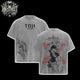 [HIKISTREET] Vintage Toji Fushiguro V3 Acid Washed T-Shirt, Jujutsu Kaisen Merch, Anime Washed Oversized Tee, Aesthetic Anime Streetwear Gift