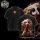 [HIKISTREET] Vintage Blaziken Acid Washed T-Shirt, Pokemon Merch, Anime Washed Oversized Tee, Aesthetic Anime Streetwear Gift