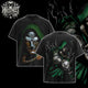 [HIKISTREET] Vintage Dr Doom Acid Washed T-Shirt, MCU Merch, Comics Washed Oversized Tee, Aesthetic Comics Streetwear Gift