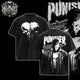 [HIKISTREET] Vintage Punisher Acid Washed T-Shirt, MCU Merch, Comics Washed Oversized Tee, Aesthetic Comics Streetwear Gift
