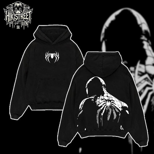 [HIKISTREET] Vintage Spider Man V3 Acid Washed T-Shirt, MCU Merch, Comics Washed Oversized Tee, Aesthetic Comics Streetwear Gift