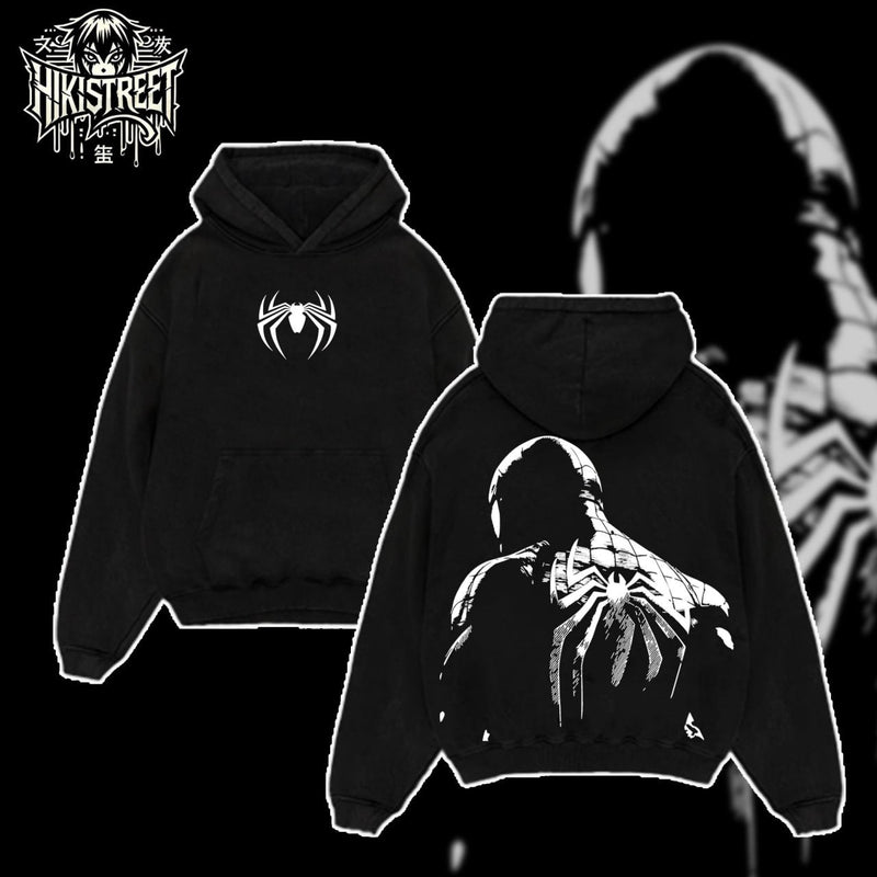 [HIKISTREET] Vintage Spider Man V3 Acid Washed T-Shirt, MCU Merch, Comics Washed Oversized Tee, Aesthetic Comics Streetwear Gift