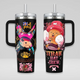 [HIKISTREET] Tony Chopper One Piece 40oz Tumbler with Handle and Straw, Stainless Steel Vacuum Insulated Cup, OP Chopper Tumbler, Anime Merch, Anime Tumbler