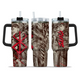 [HIKISTREET] Guts Berserk 40oz Tumbler with Handle and Straw, Stainless Steel Vacuum Insulated Cup, Berserk Design, Anime Merch, Anime Tumbler