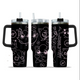 [HIKISTREET] Jigglypuff Pokemon 40oz Tumbler with Handle and Straw, Stainless Steel Vacuum Insulated Cup, Pocket Monster Design, Anime Merch, Anime Tumbler