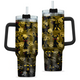 [HIKISTREET] Umbreon Pokemon 40oz Tumbler with Handle and Straw, Stainless Steel Vacuum Insulated Cup, Pocket Monster Design, Anime Merch, Anime Tumbler
