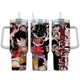 [HIKISTREET] Monkey D Luffy One Piece 40oz Tumbler with Handle and Straw, Stainless Steel Vacuum Insulated Cup, One Piece Design, Anime Merch, Anime Tumbler