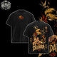 [HIKISTREET] Vintage Akatsuki Deidara Acid Washed T-Shirt, Naruto Merch, Anime Washed Oversized Tee, Aesthetic Anime Streetwear Gift