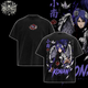 [HIKISTREET] Vintage Akatsuki Konan Acid Washed T-Shirt, Naruto Merch, Anime Washed Oversized Tee, Aesthetic Anime Streetwear Gift